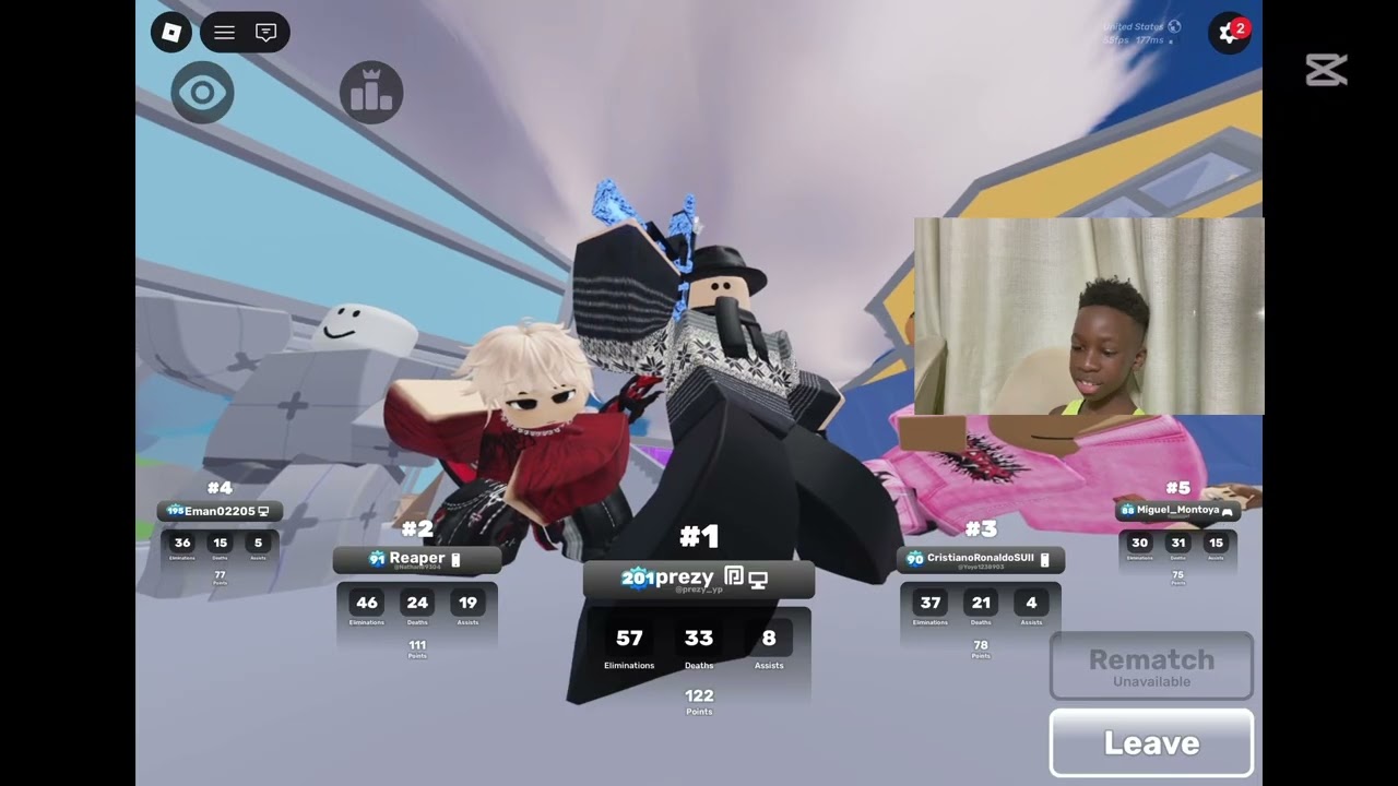 Playing Roblox Rivals but ITS THE FREE FOR ALL GAMEMODE??