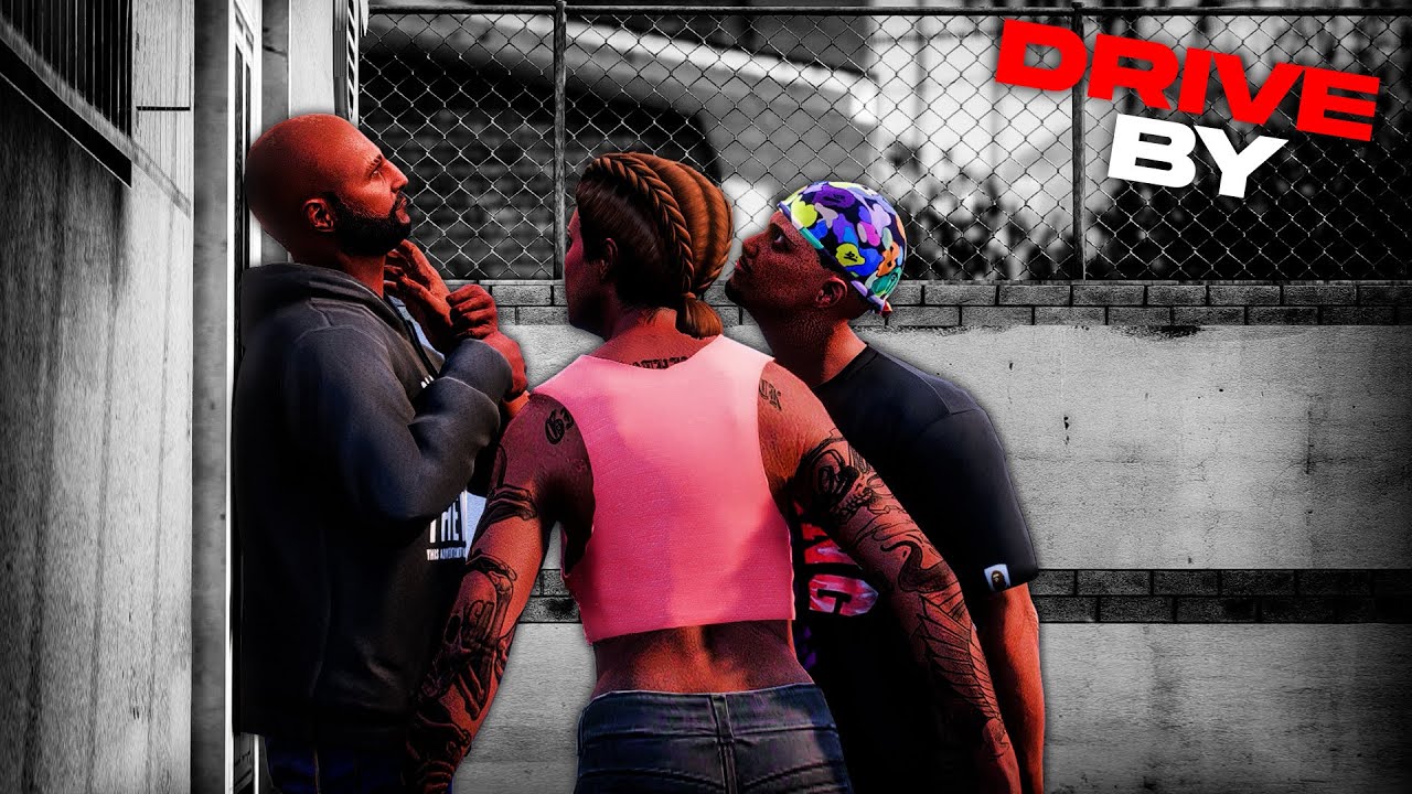 GTA 5: Hood Life #9 - Drive By (GTA 5 Street Life Mods)