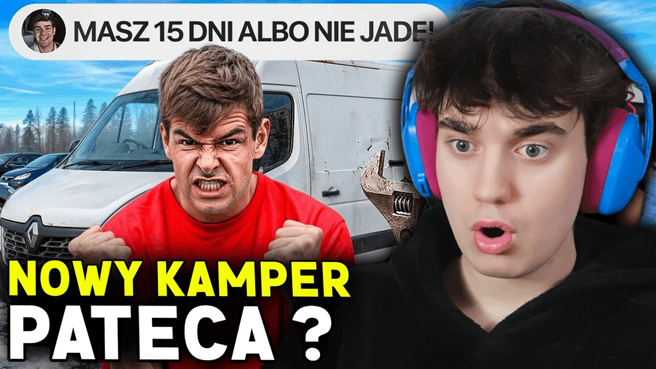 BEDROKK OGLĄDA BUDOWANIE CAMPERA DLA PATECA !
