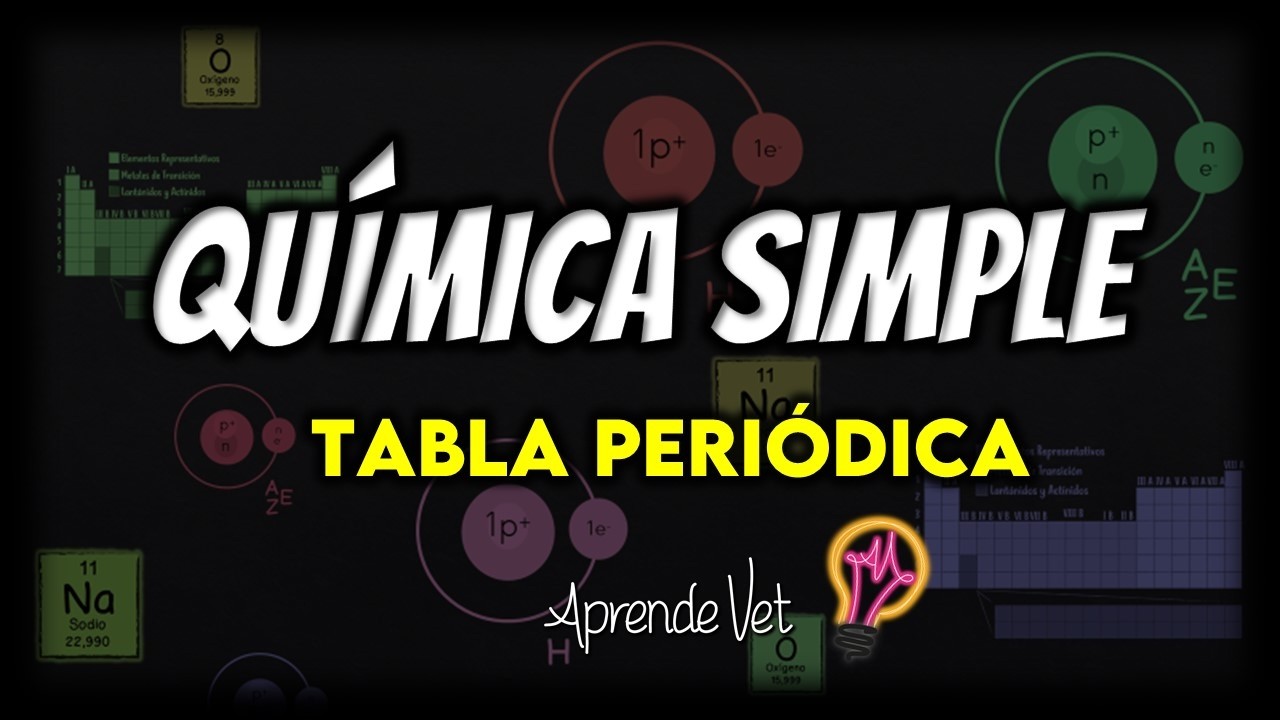 TABLA PERIÓDICA FÁCIL 🧪QUÍMICA BASICA 📌 Conceptos iniciales 📌 Química general para aprender de cero