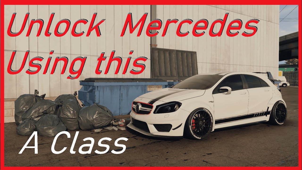 (A Class) Mercedes-AMG A 45 - Use this to Unlock the REAL AMG cars - Need for Speed Unbound