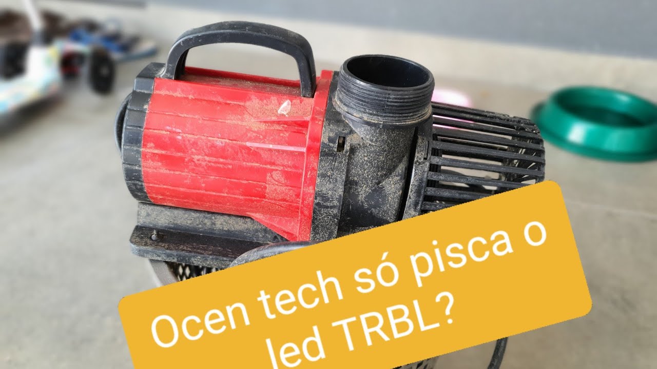 Pisca o led TRBL? ocean tech. não funciona ???