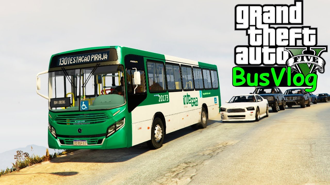 GTA V BusVlog #22: As ladeiras mais perigosas! - OT Trans - Integra Salvador
