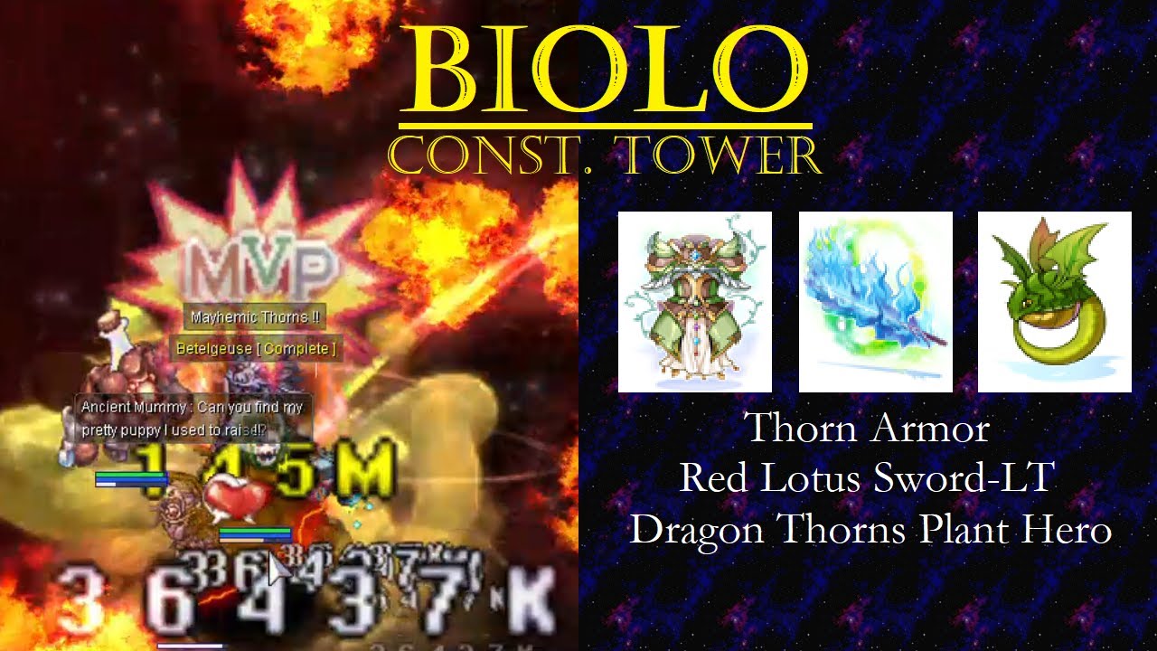 [iRO Chaos] 1000% PT Constellation Tower | Not Your Typical Mayhemic Thorns Biolo Build