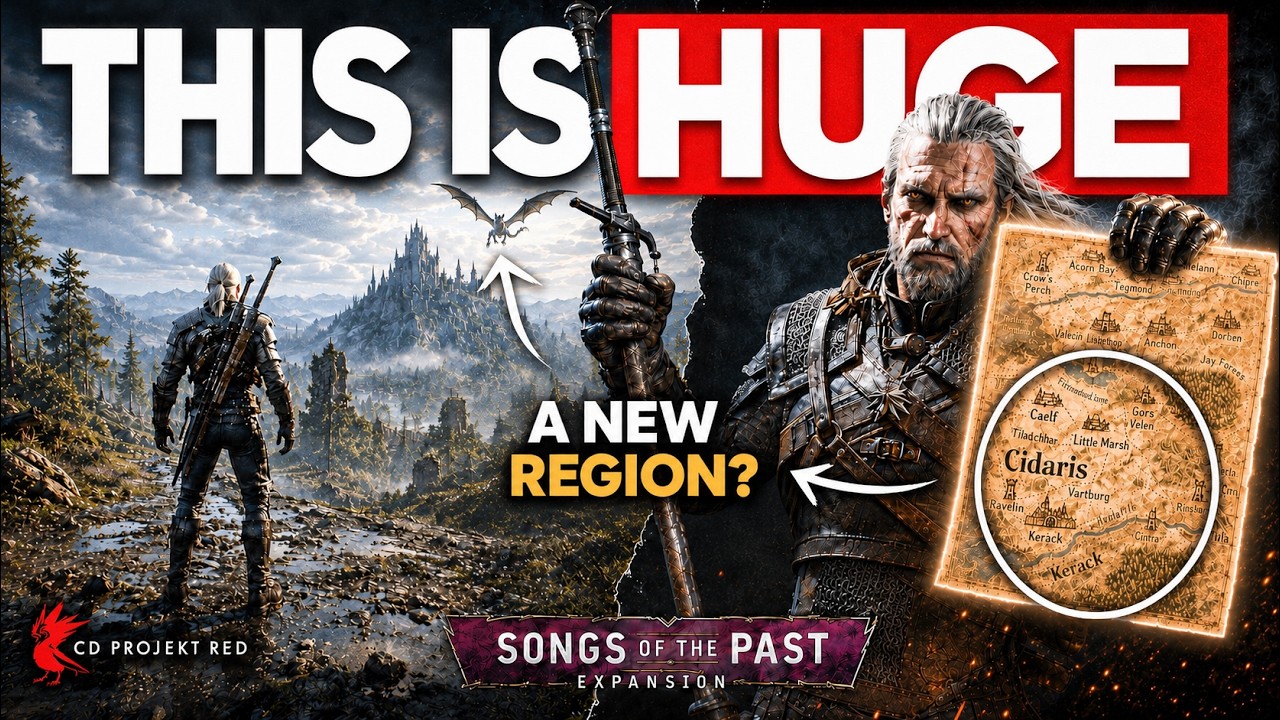 Большой анонс DLC для The Witcher 3... Официально подтверждены важные подробности!