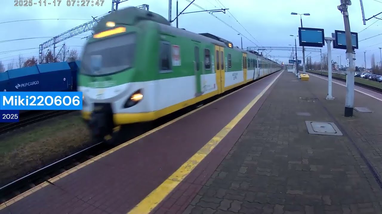 Przejazd pociągiem KM (Sochaczew - Warszawa Zachodnia) - 17.11.2025 r.