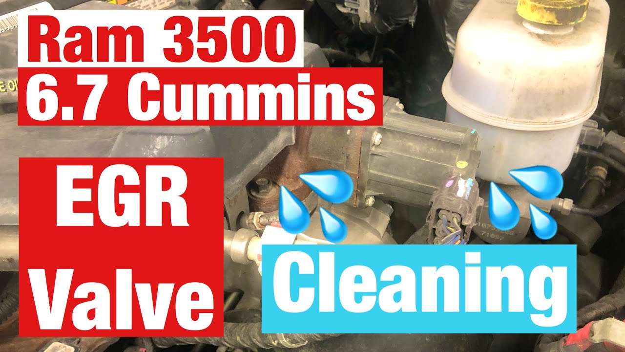 Очистка клапана EGR - Ram 3500 6.7 Cummins