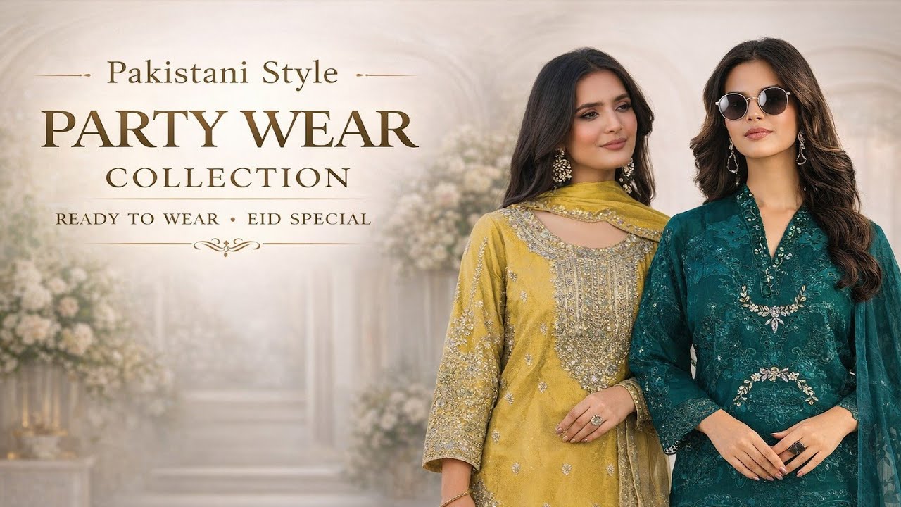 PAKISTANI STYLE PARTY WEAR COLLECTION 🤩|| READY TO WEAR 😍|| 9990677820