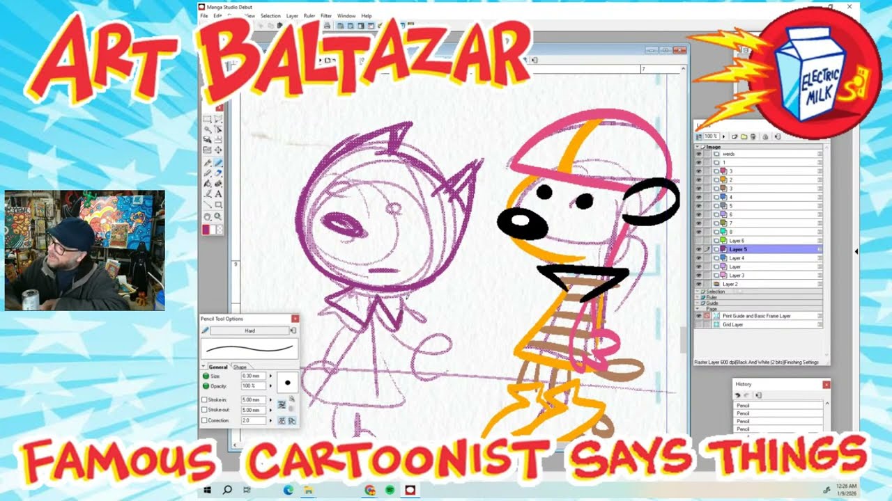 Famous Cartoonist Says Things E225 After the Midnight Vampire