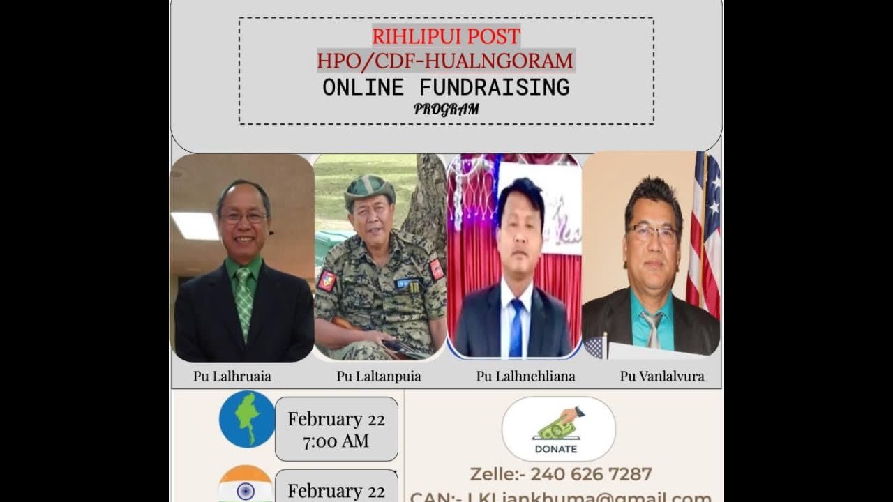 Chinland Operation Online Fundraising