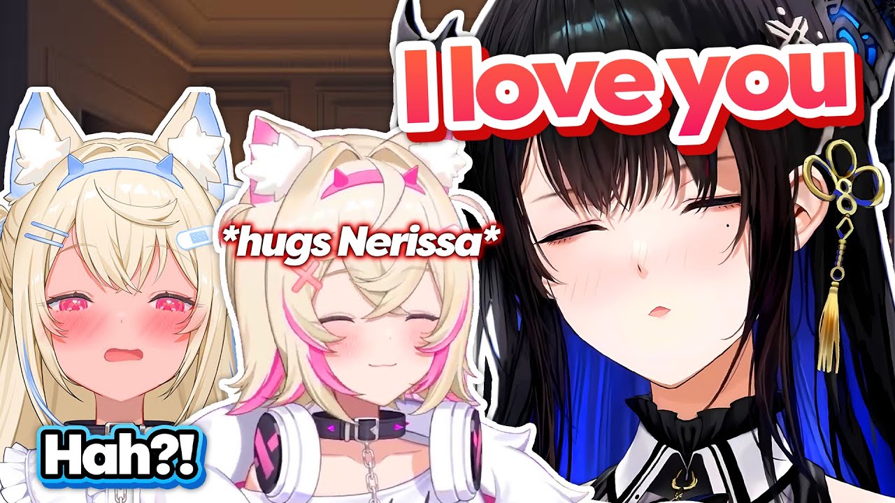 FUWAMOCO and Nerissa slept in the same bed together IRL, and it was so cute!!!