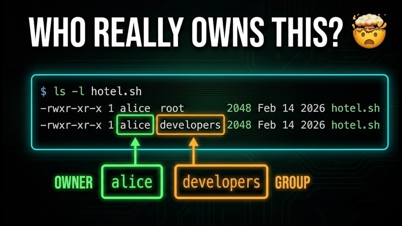 WHO REALLY OWNS THIS? | Linux Ownership & Groups Explained