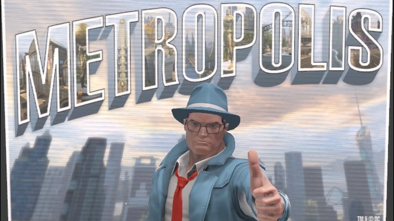DCUO Clark Kent Chases a Story in Metal Part 2 The Batscape