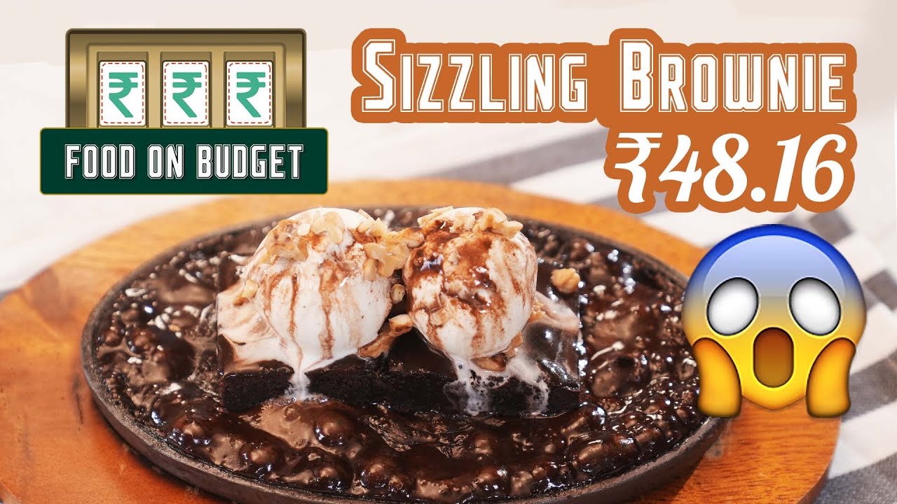 Sizzling Brownie | सिज़लिंग ब्राउनी घर पर बनायें  | Food on Budget | Sanjeev Kapoor Khazana