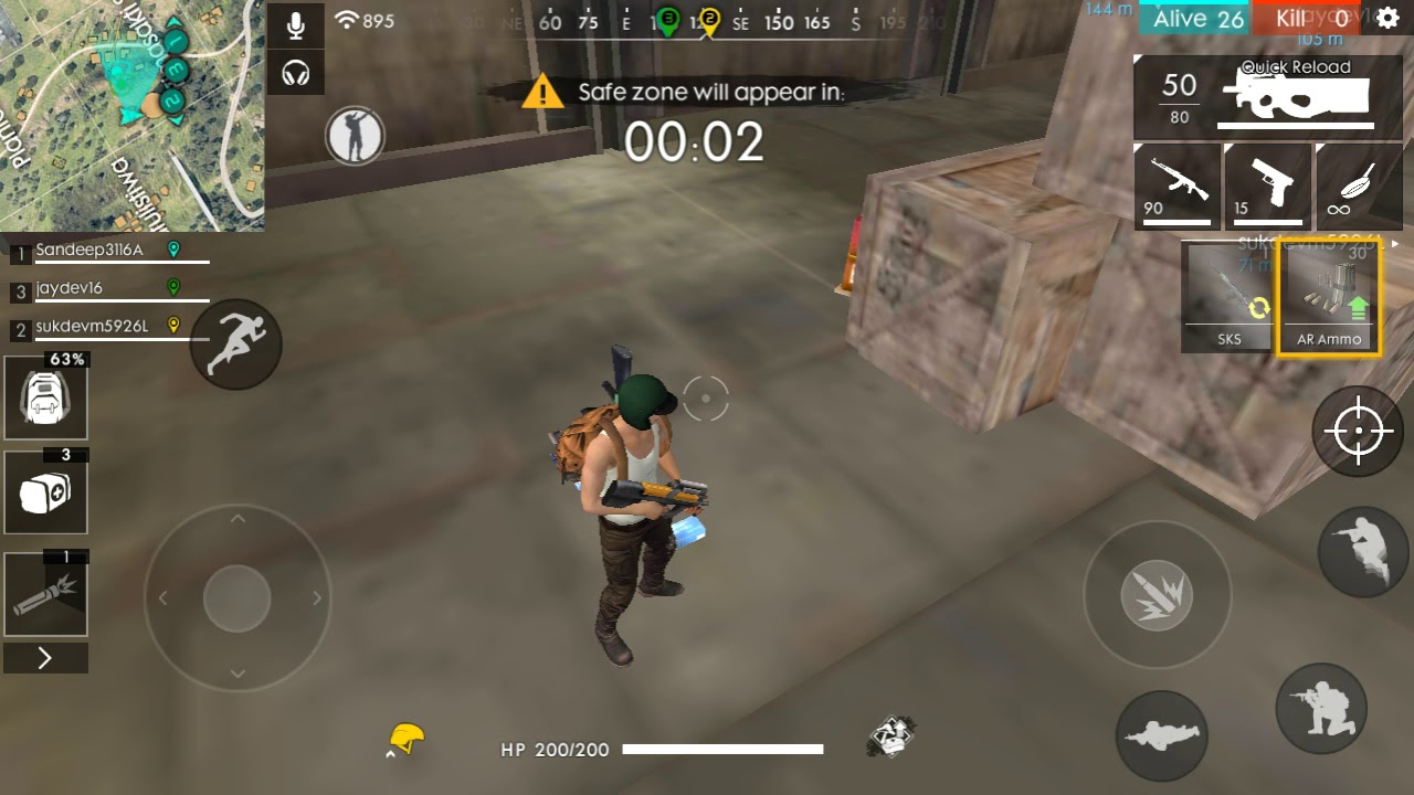 Free fire gaming by gaming centre mobile