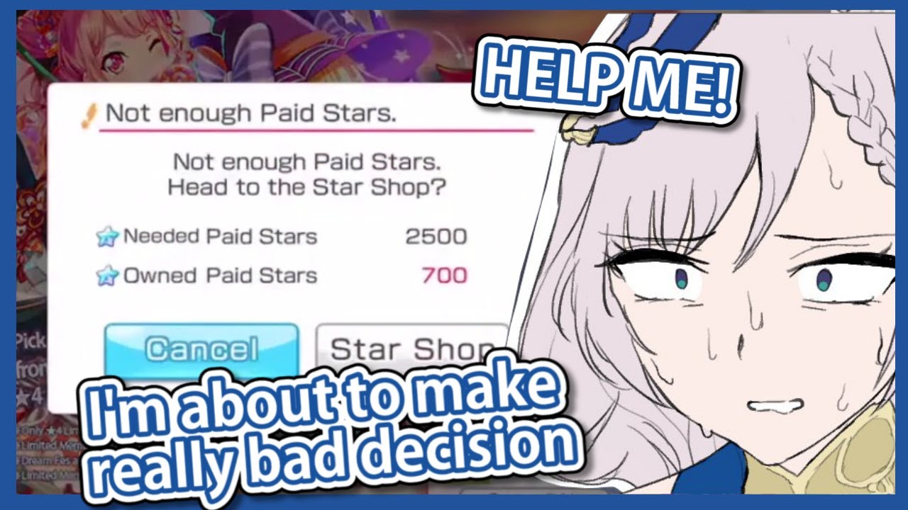 Reine Falls into Gacha Hell and did Top Up on  Stream
