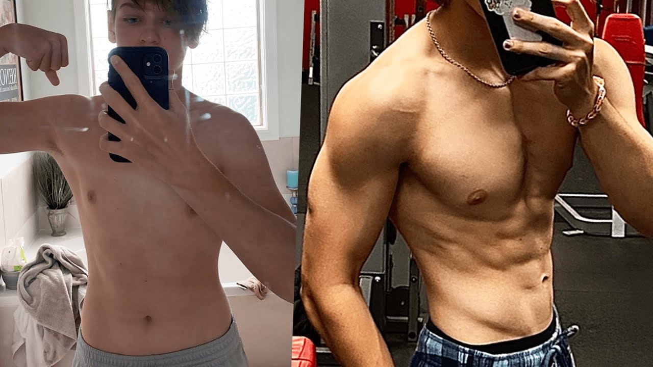 Natural 1 Year Body Transformation 15-16
