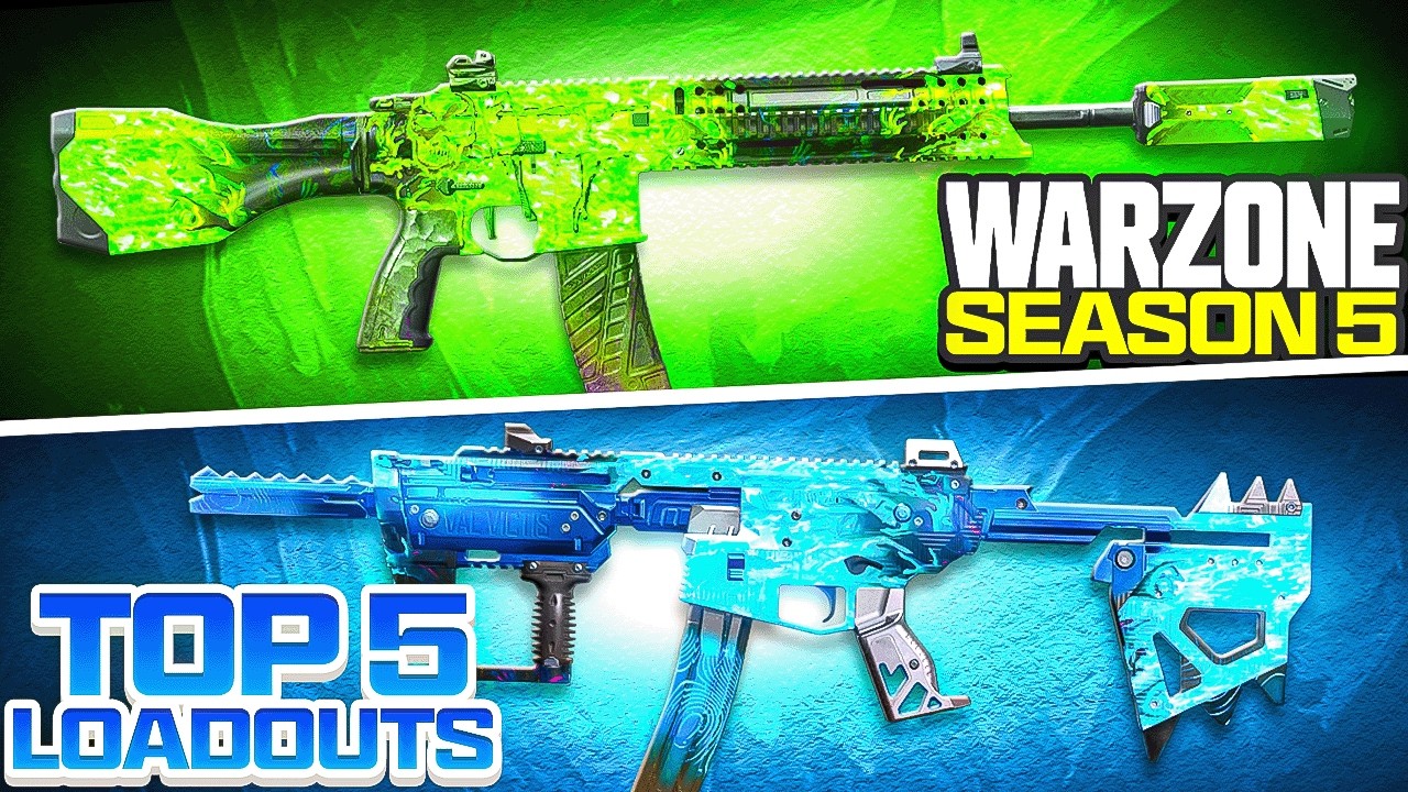 ТОП-5 *МЕТА* СБОРОК 5-го СЕЗОНА! 👑 (Лучшие комплекты Warzone)