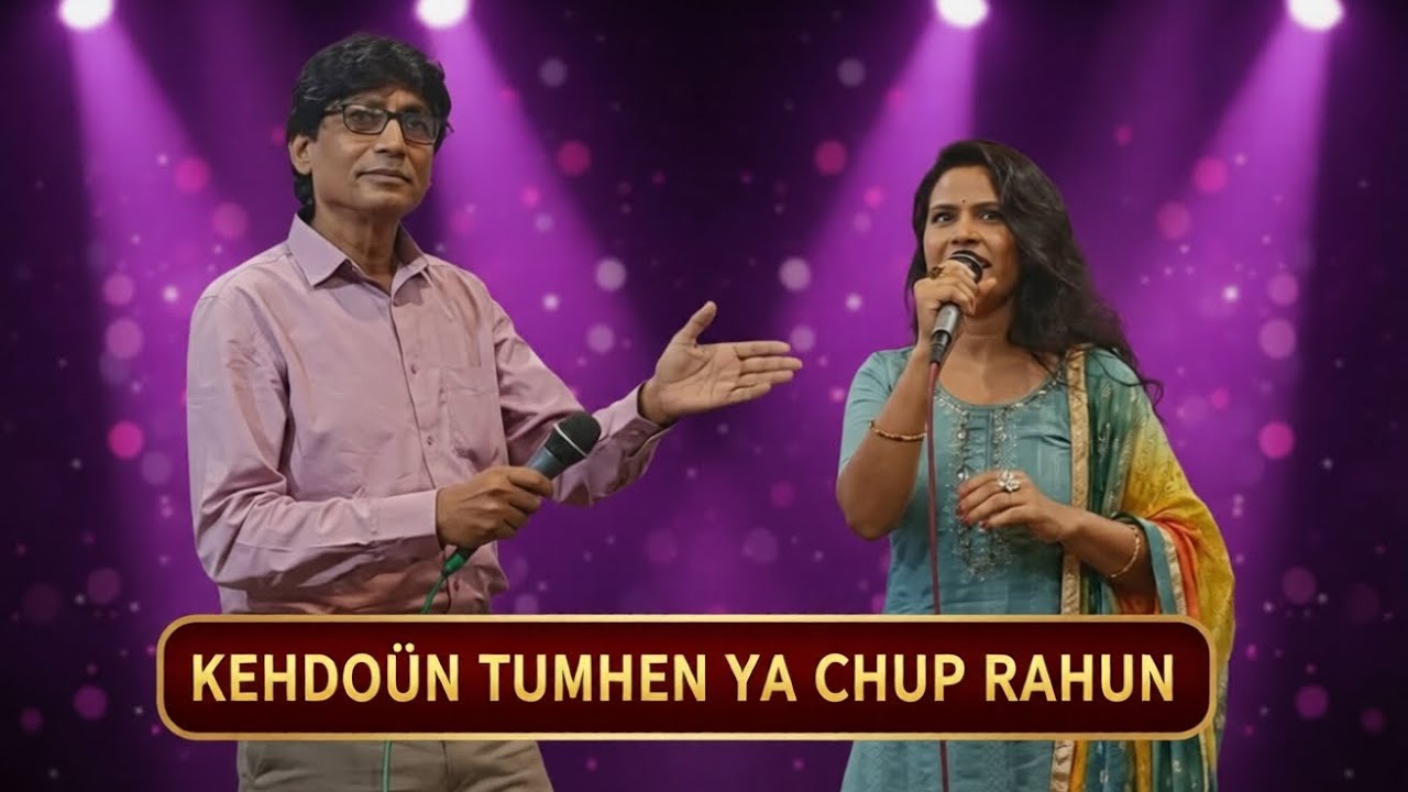 Kehdoon Tumhen Ya Chup Rahun ❤️ | Live Stage Duet | Kishore Kumar | Asha Bhosle | G9 Music Studio