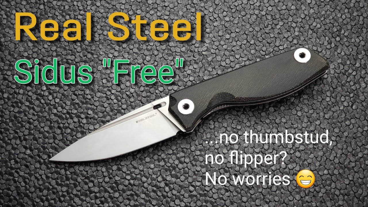 Real Steel Sidus Free - No Thumbstud?  No Flipper?