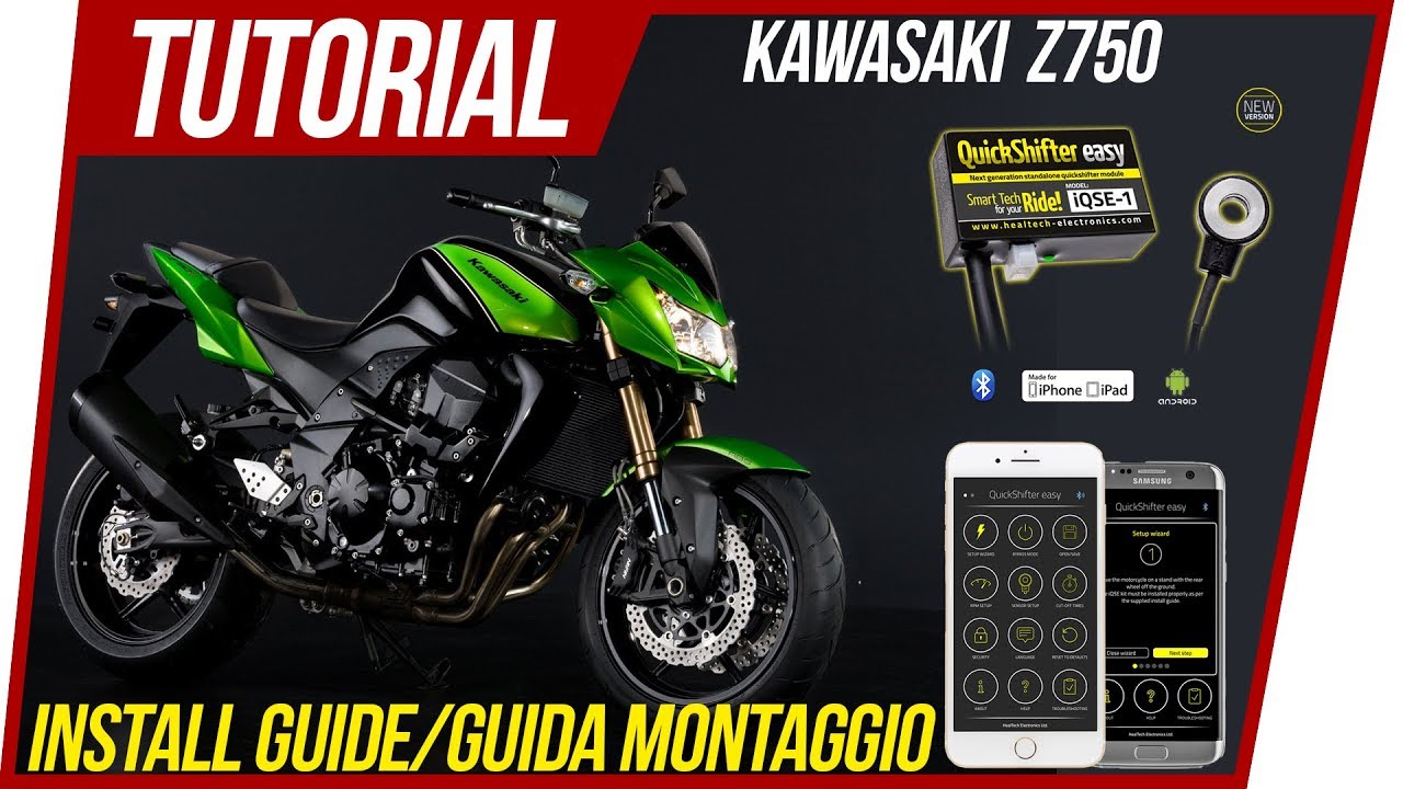 Installazione cambio elettronico/quickshifter Kawasaki Z750!