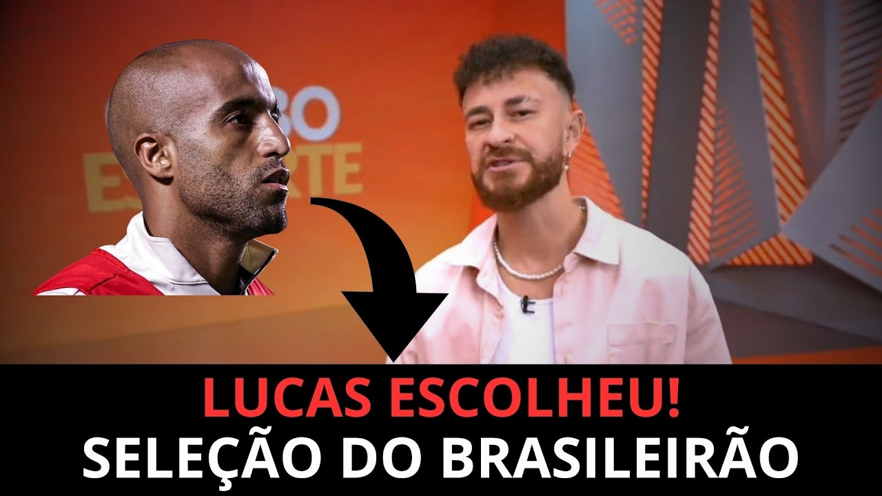 BOMBA DO DIA: LUCAS MOURA REVELA OS MELHORES DO BRASIL E SURPREENDE!