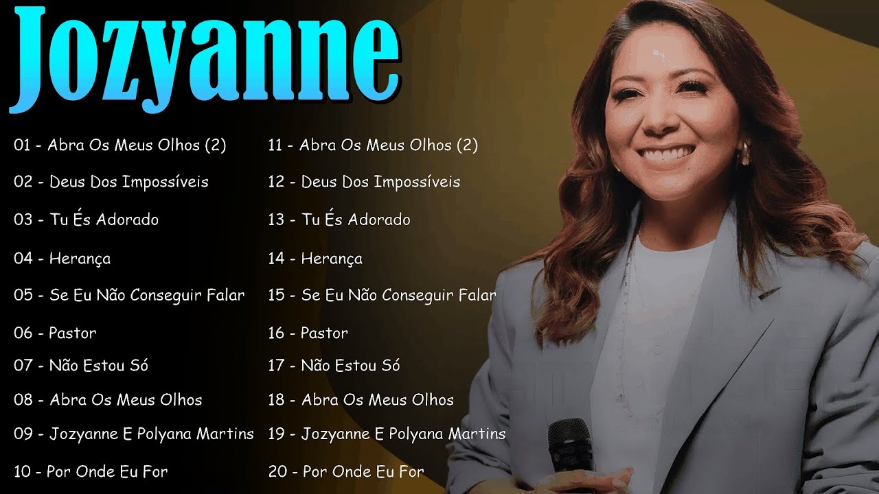 Se Eu Não Conseguir Falar, Por Onde Eu For… Jozyanne || Louvores Que Edificam 2026