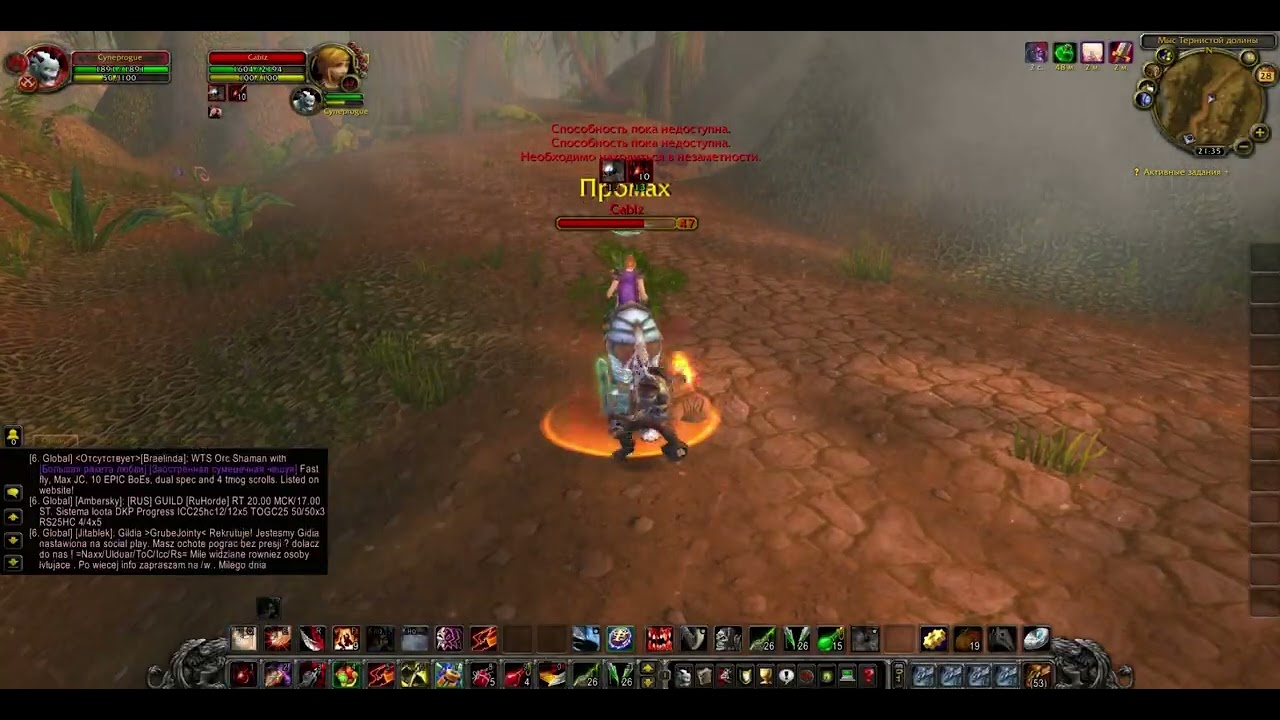 DO NOT THREATEN THE SOUTHERN SIDE OF THE EASTERN KINGDOM (Twink Rogue 39lvl)