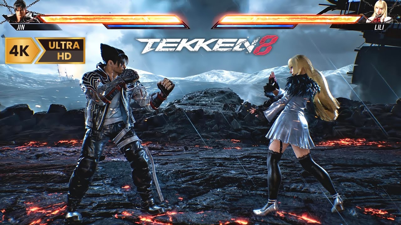 PS5 PRO - Tekken 8 | JIN vs LILI - Offline Challenge | 4K UltraHD Gameplay 