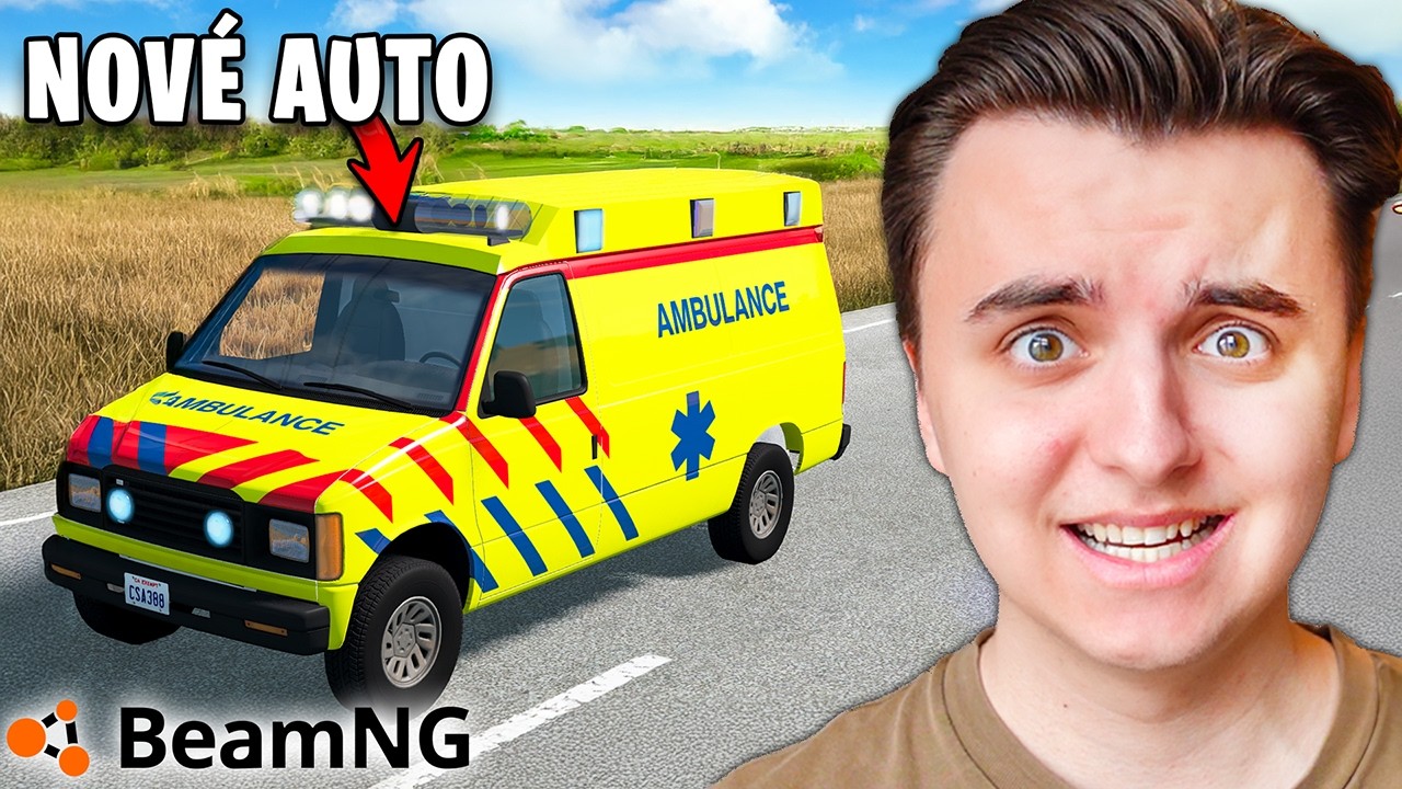 Otestoval jsem V&scaron;echny Nov&eacute; Auta v BeamNG.drive!
