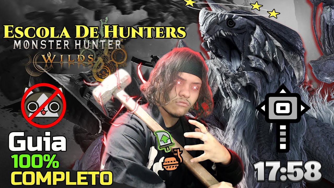 MONSTER HUNTER WILDS : COMO CAÇAR O ARKVELD DE MARTELO/ HAMMER!