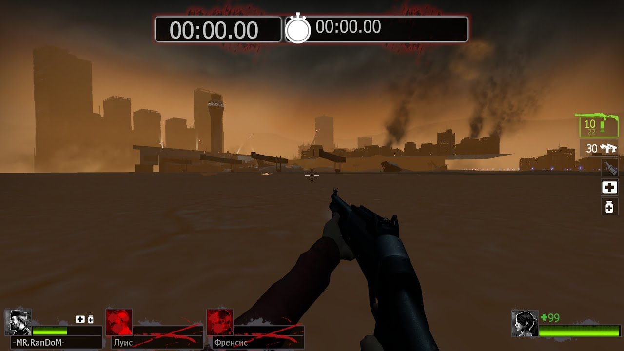 Left 4 Dead 2 - Dead Air Runway Survival Out of map glitch (The Last Stand update)
