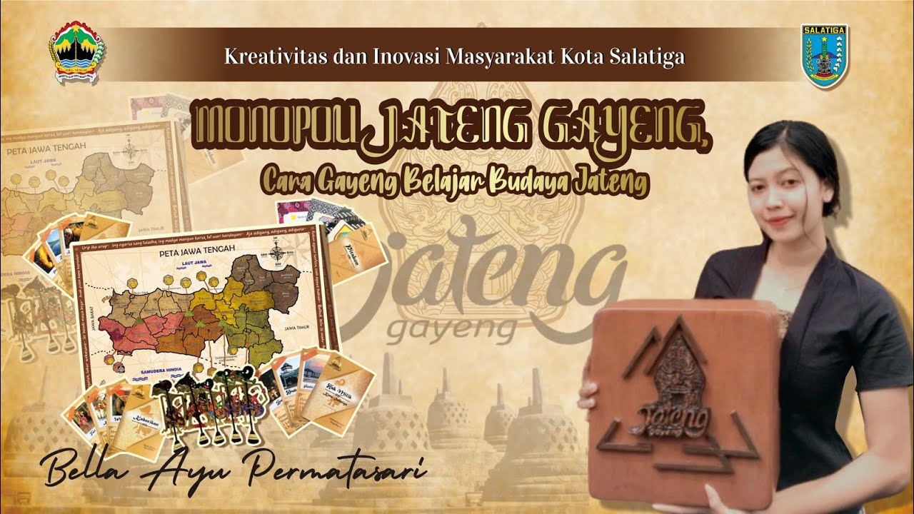 Monopoli Jateng Gayeng - Cara Gayeng Belajar Budaya Jateng