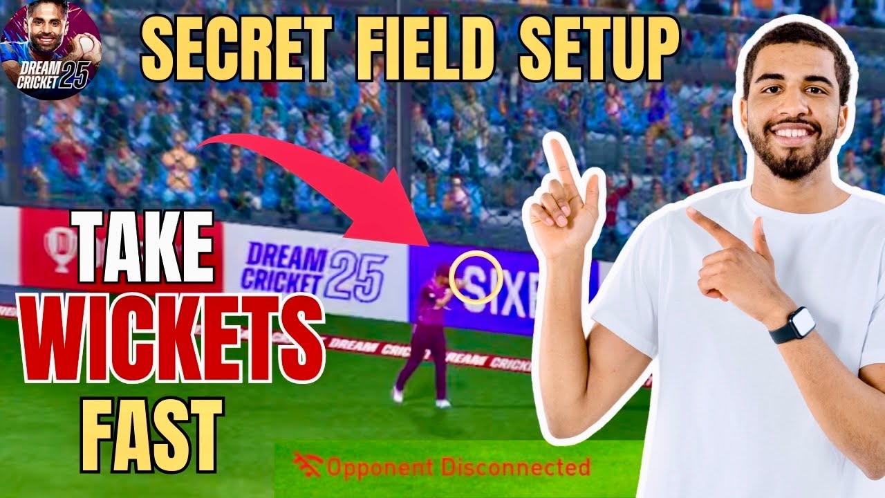 🔥 SECRET Field Setup to Take Wickets FAST in Dream Cricket 25! 🎯 (Works 100%) || EP-1