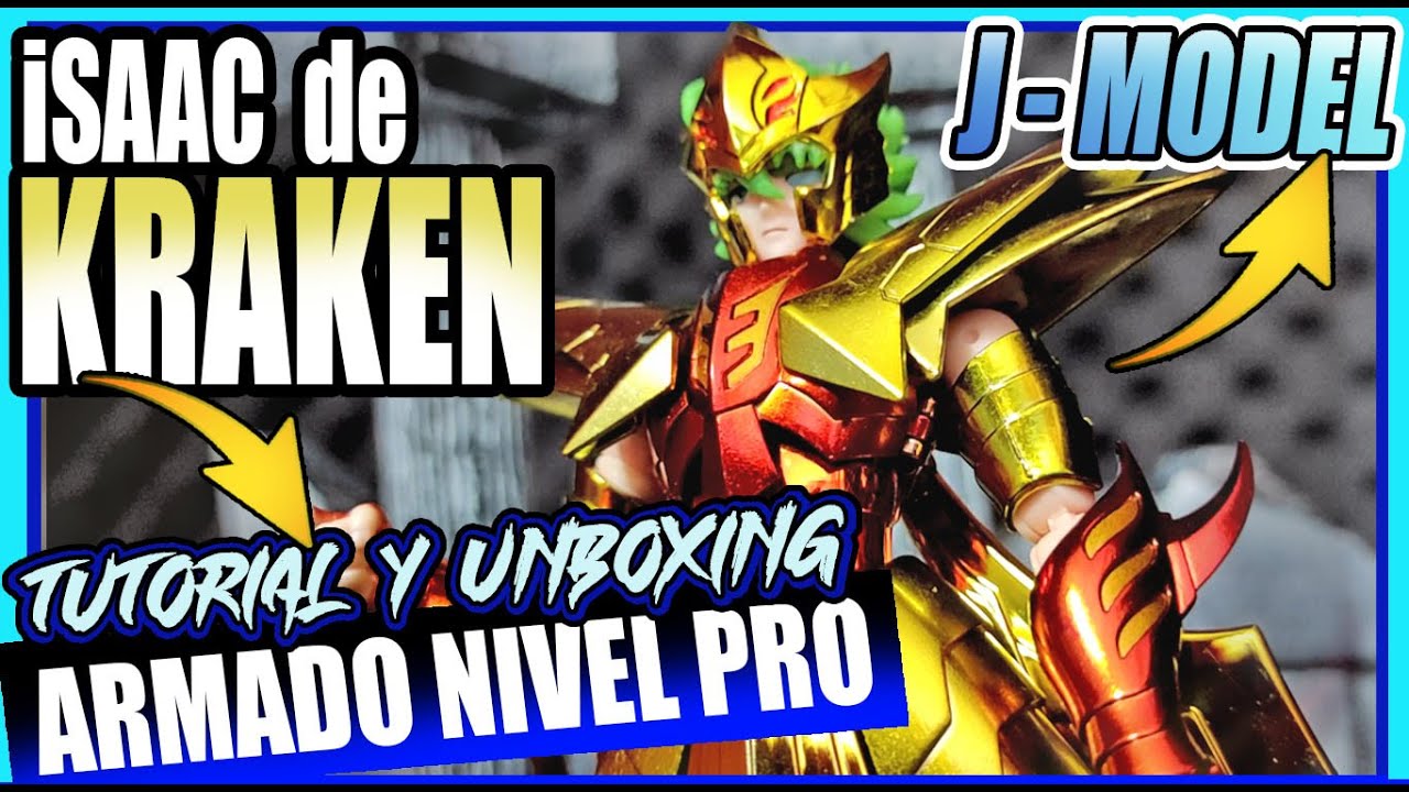 Saint Seiya ISAAC KRAKEN J MODEL 2021! REVIEW Y TUTORIAL DE MONTAJE UNBOXING