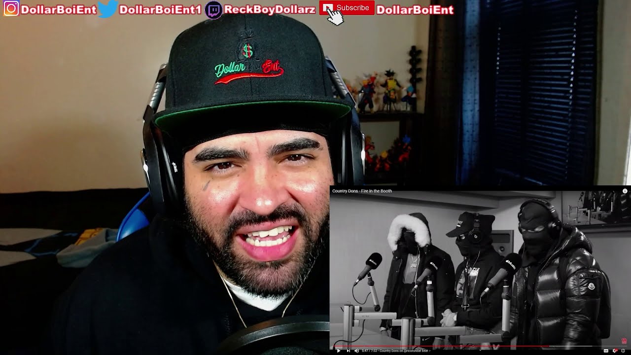 Country Dons - Fire in the Booth (UK Drill New York Reaction)