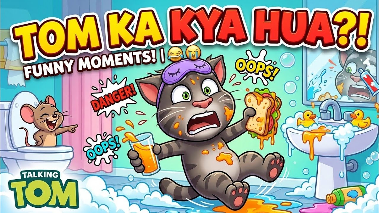 Talking Tom बोलता है 😱 | Live Gameplay | Hindi Commentary#live #shorts #virallive #shortsfeed