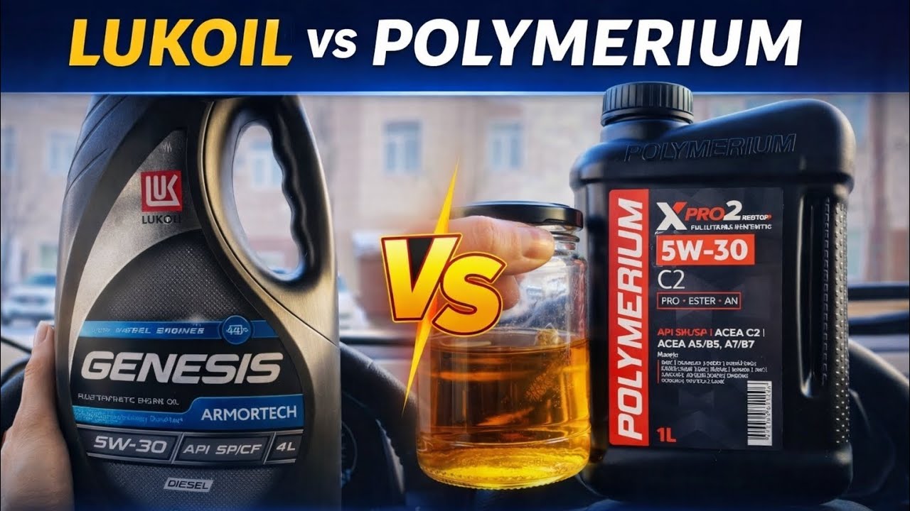 «LUKOIL vs POLYMERIUM 5W-30 для Haval M6: какое масло защищает двигатель?»