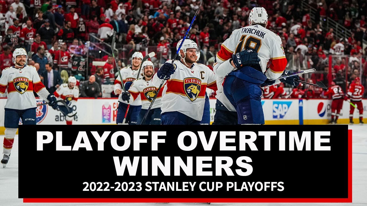 Every Playoff OT Goal | 2023 Stanley Cup Playoffs
