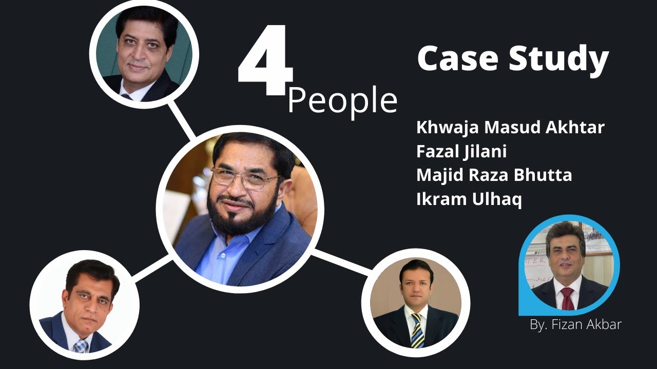 4 People. Case Study. Sialkot Chamber Of Commerce and Industry Pakistan