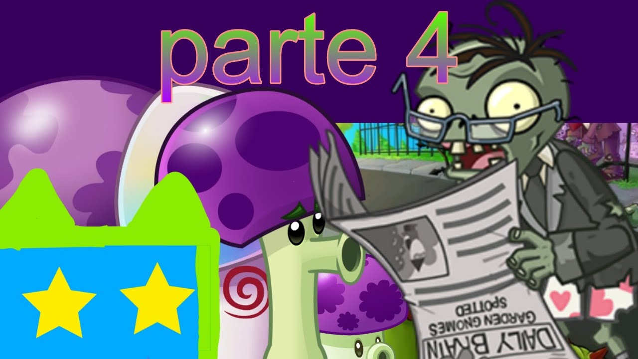 Jugando pvz1 parte 4