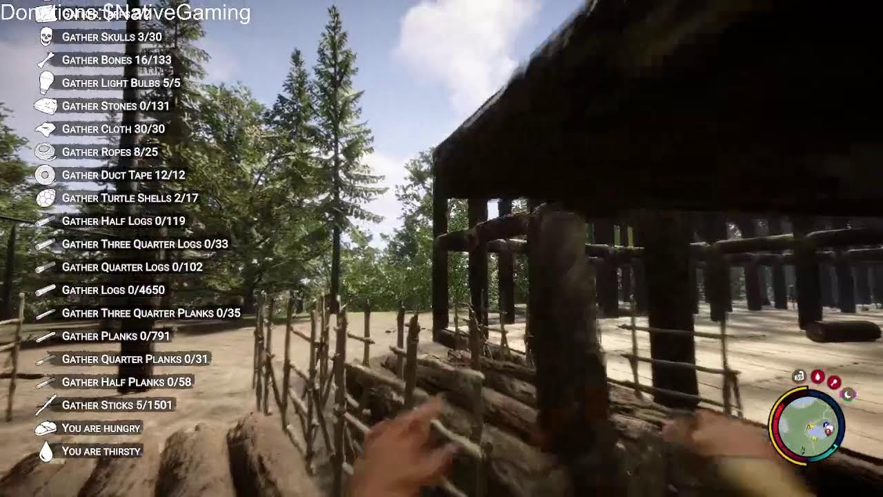 Finally finishing a build (Sons of the forest day 74)