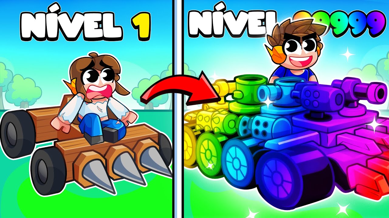 Constru&iacute; o MELHOR CARRO nas BATALHAS DE CARROS do Roblox!