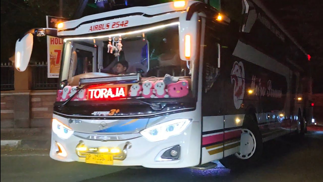 Live Keberangkatan Bus Malam Rute Toraja - Makassar Selasa, 21 Oktober 2025 #bussulawesi