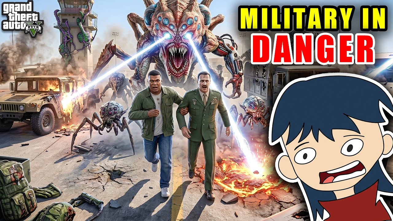 I Saved MILITARY GENERAL From ALIENS in GTA 5!