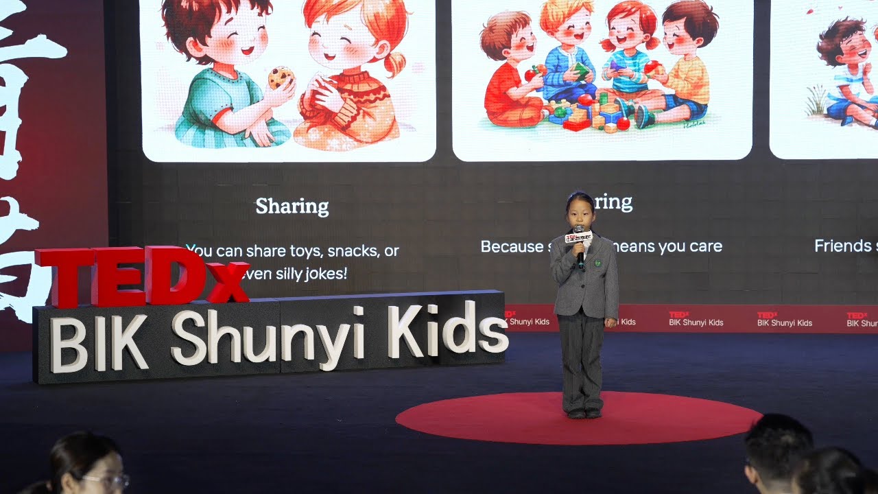 How to be a Good Friend | Zoe Sun | TEDxBIK Shunyi Kids
