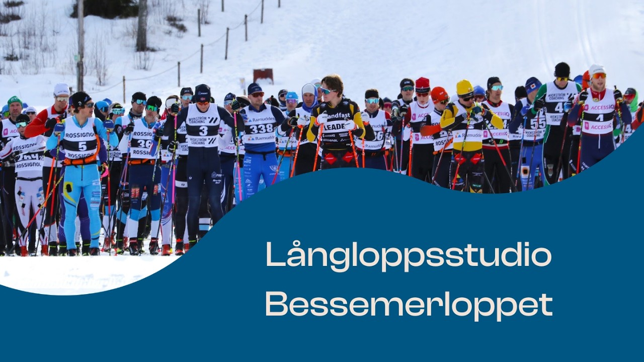 Långloppsstudio live inför Bessemerloppet