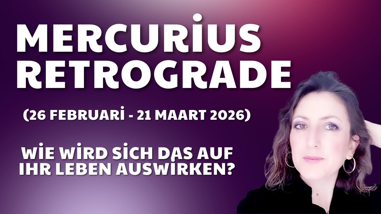 Merkur rückläufig 26  Februar – 21  März 2026: Wie wird sich das auf Ihr Leben auswirken?