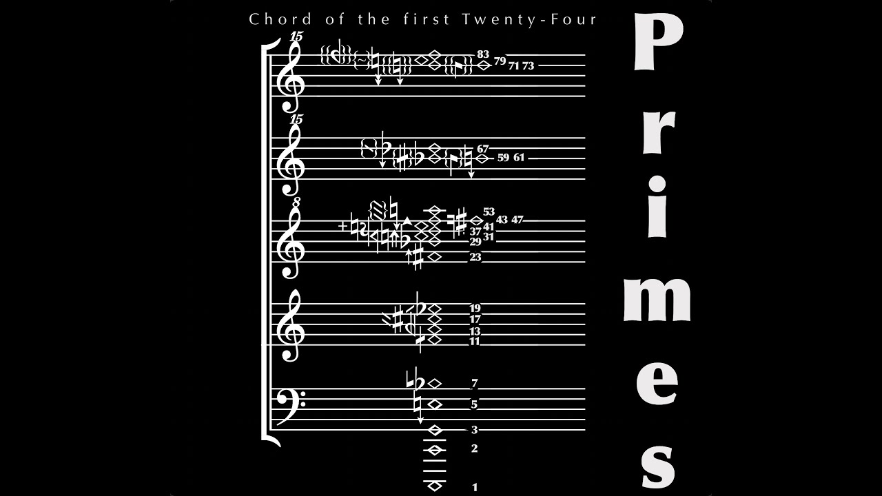 Chord of the First Twenty Four Prime Harmonics