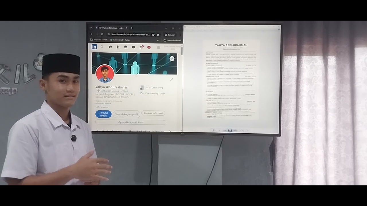 Presenting Portfolio by Yahya Abdurrahman of XI TKJ B